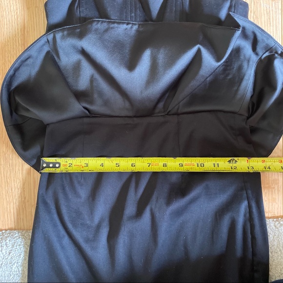 Alice + Olivia Strapless Black peplum Mini Dress - Picture 8 of 11